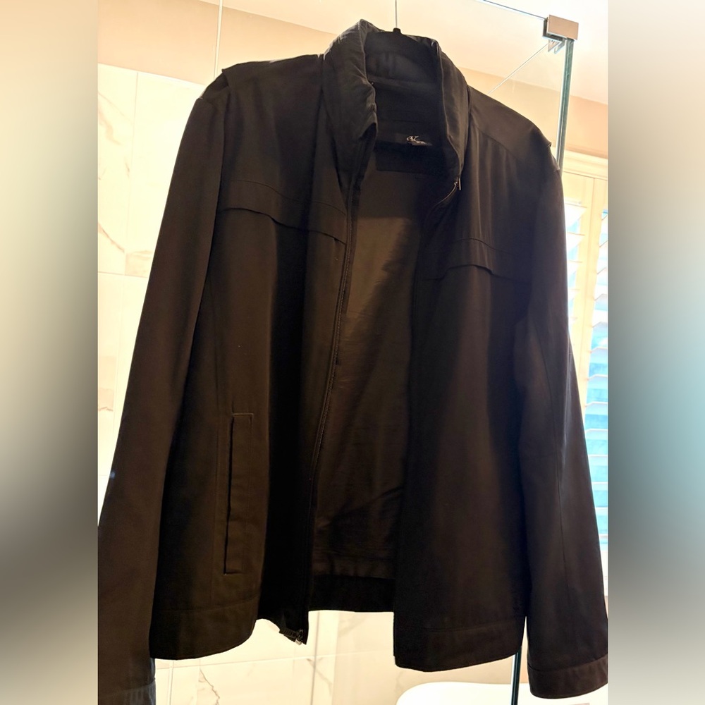 Calvin Klein Men's Black Lightweight Jacket